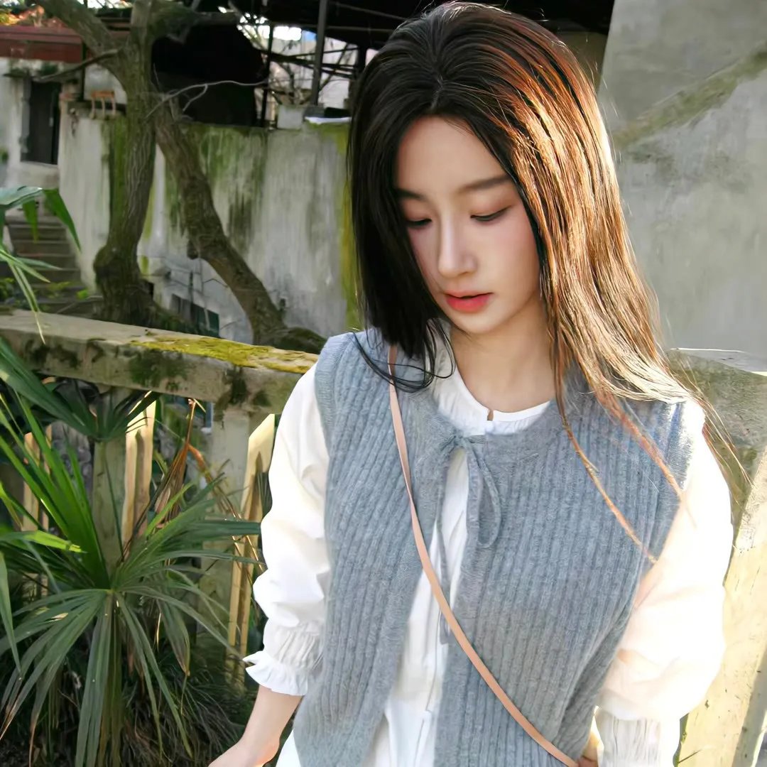 冬天的女子